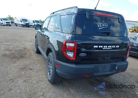 2024 Ford Bronco Sport Big Bend from USA, damaged, VIN 3FMCR9B63RRE60321